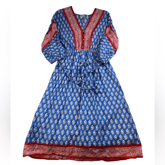 J Crew Printed Dress S67-24 - Picture 3 of 8